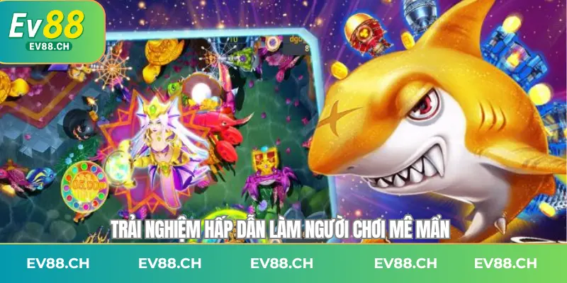 Trải nghiệm hấp dẫn làm người chơi mê mẩn