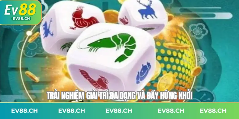 Trải nghiệm giải trí đa dạng và đầy hứng khởi