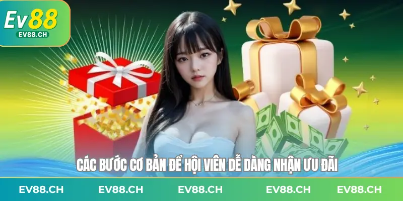 Các bước cơ bản để hội viên dễ dàng nhận ưu đãi