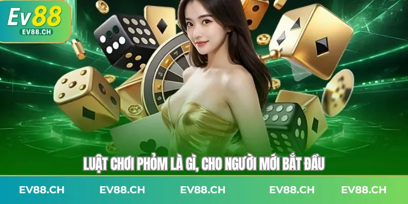 Luật chơi phỏm là gì, cho người mới bắt đầu