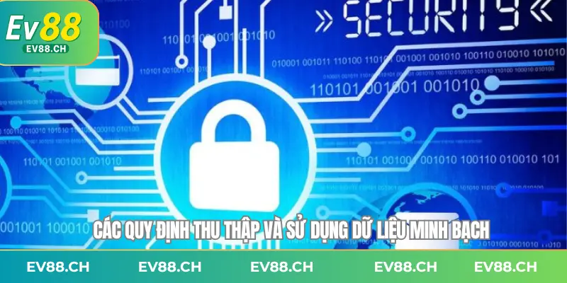 Các quy định thu thập và sử dụng dữ liệu minh bạch